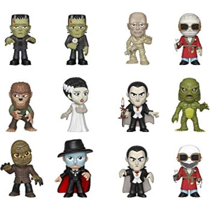 MYSTERY MINIS: UNIVERSAL MONSTERS S2-PDQ 12 PIECES, ONE RANDOM MYSTERY ACTION FIGURE - 40813 - Image 1